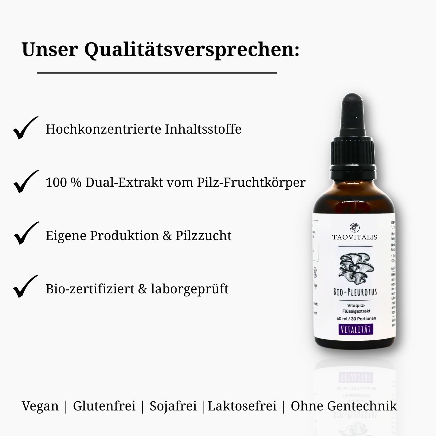 TaoVitality Organic Pleurotus Liquid Extract - Image 2