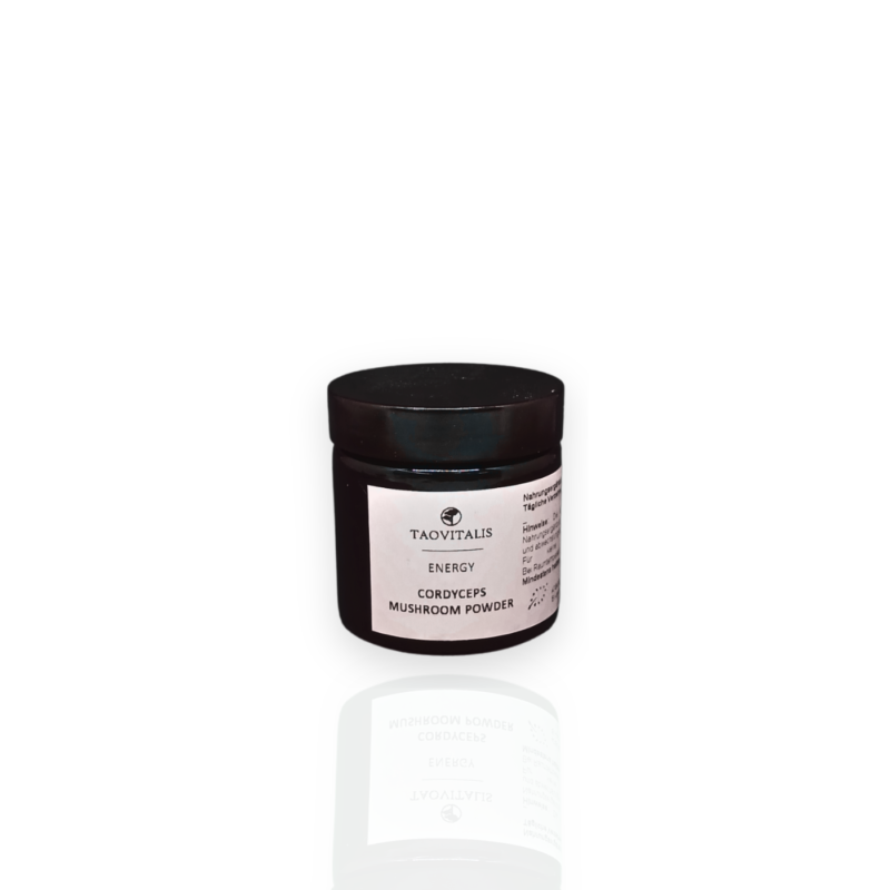 Energy Mushroom Shellbroken-Powder (Cordyceps Bio-Vitalpilzpulver)